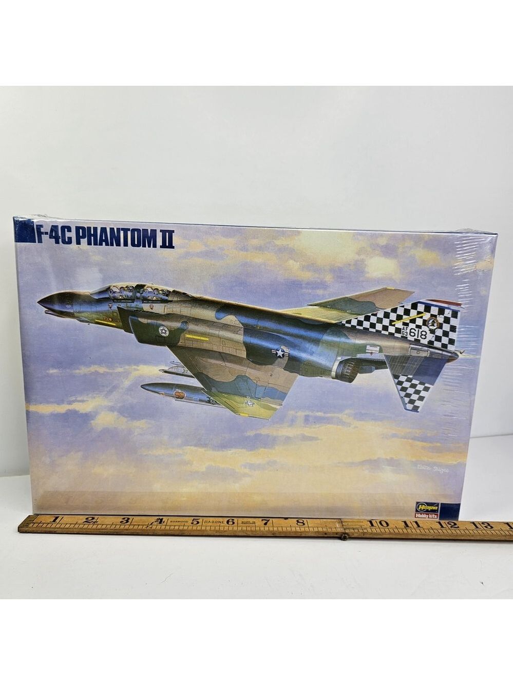 SEALED Hasegawa 1/72 F-4C Phantom II Model Kit Ka4 04104 New, Japan, 1990 VTG